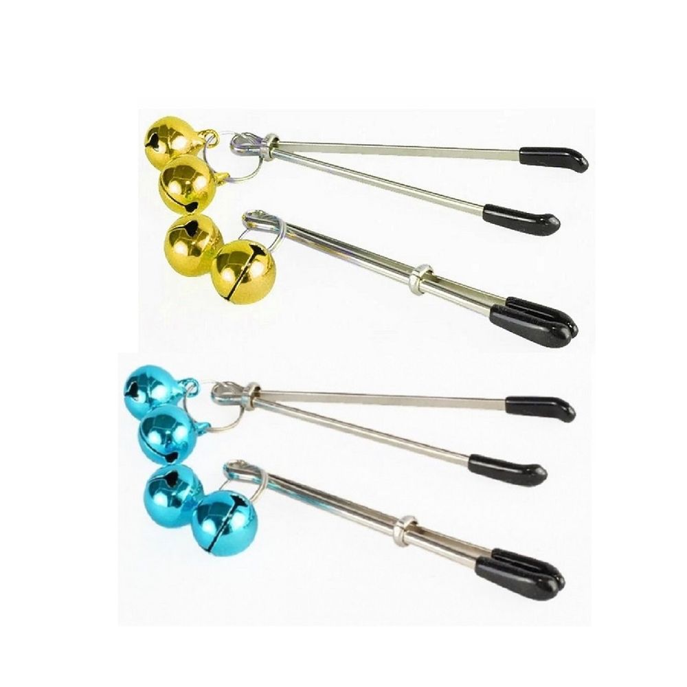 Зажимы на соски sitabella с бубенчиками