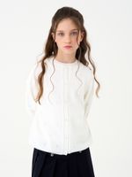 Кардиган для девочки AT1383 белый