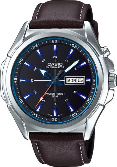 Мужские японские наручные часы Casio MTP-E200L-1A2VDF