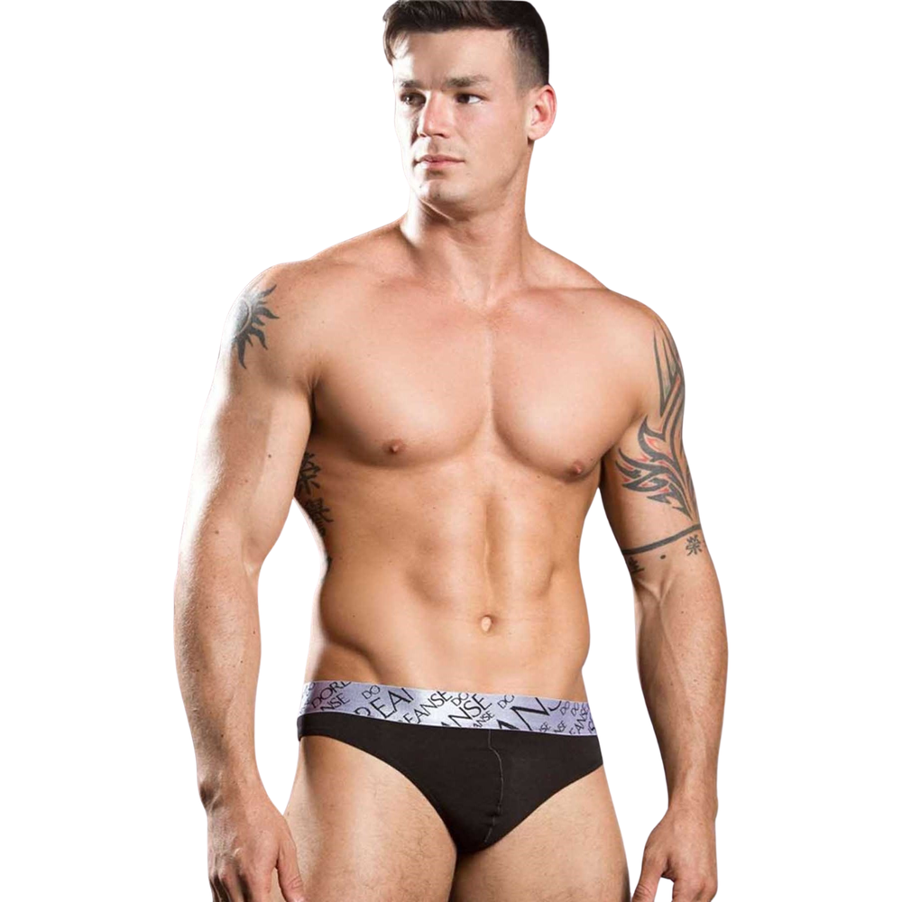 Мужские трусы тонги черные Doreanse 1288