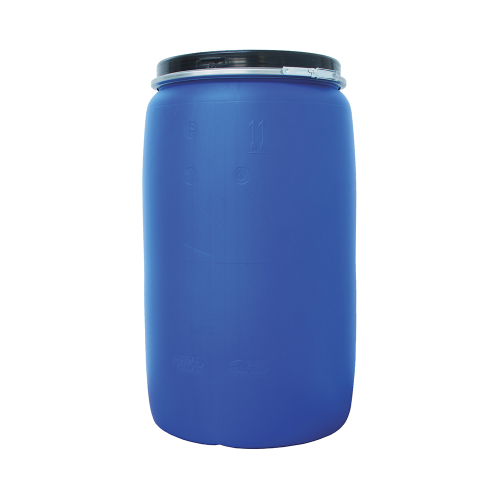 Бочка пластиковая Родемос, с крышкой и хомутом, 227 л