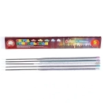 Свеча бенгальская 300 мм (5 шт) «Северное сияние» красн/желт/зелен/голуб/бел. 1/36/5, 2018-0385