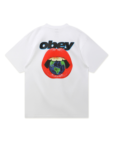 Мужская Футболка Obey Lips