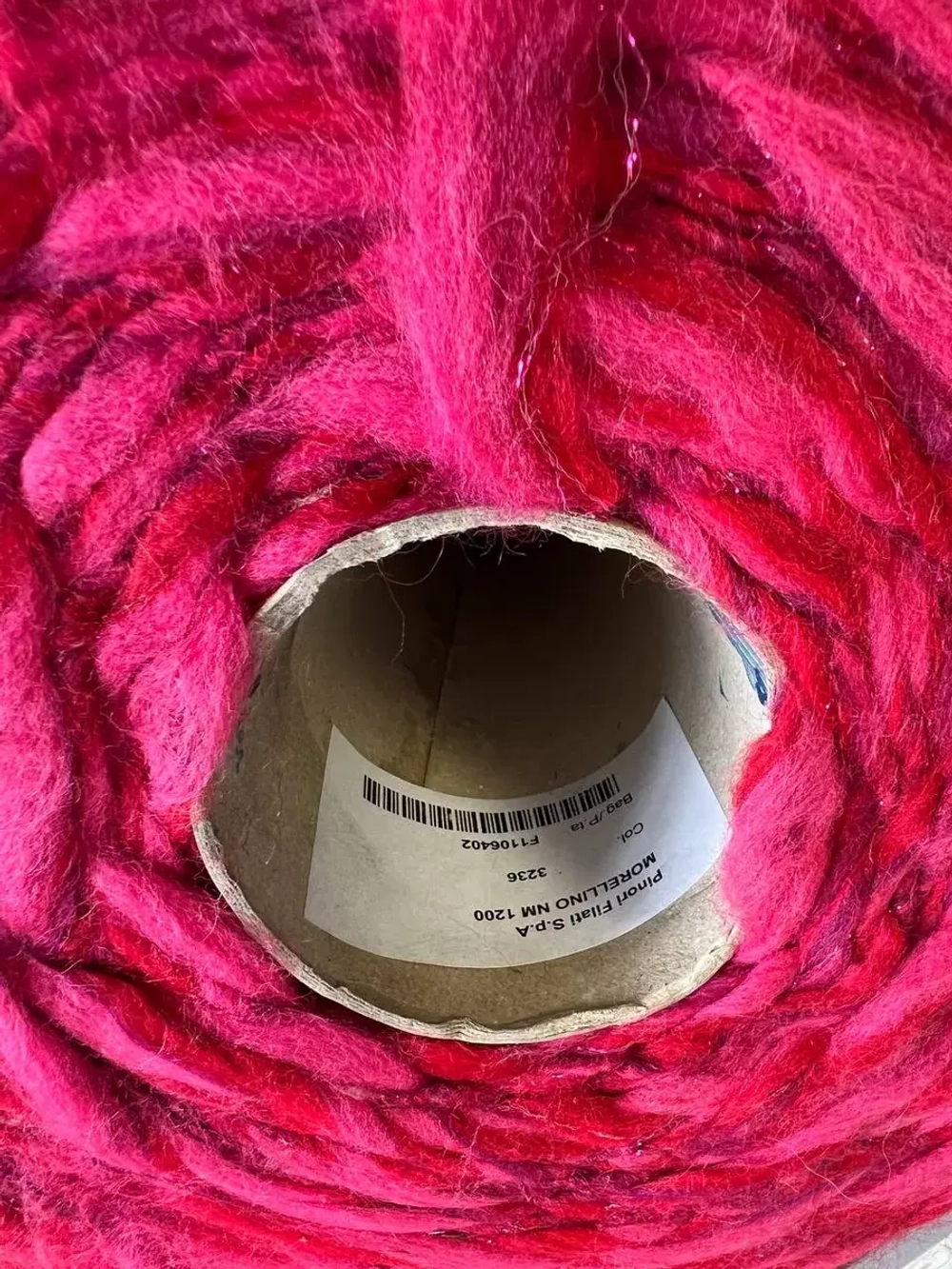 Трикотажная пряжа для вязания MORELINO толстая шишибрики