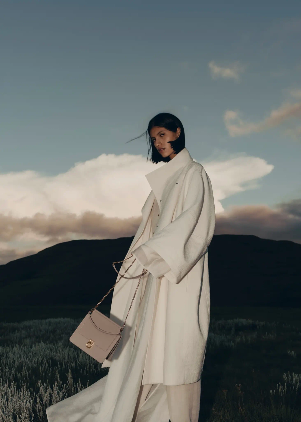 POLENE СУМКА NUMERO SEPT MINI, ТЕМНО-СЕРЫЙ