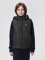 Жилет с съемным капюшоном