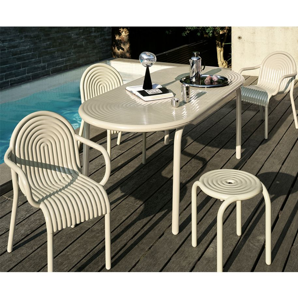 Стол Groove Obround Putty