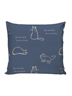 Постельное белье перкаль Сказка "Котики" 1,5-сп Наволочка 70х70 см 1 шт Простынь 150x215 см Пододеяльник 145x215 см