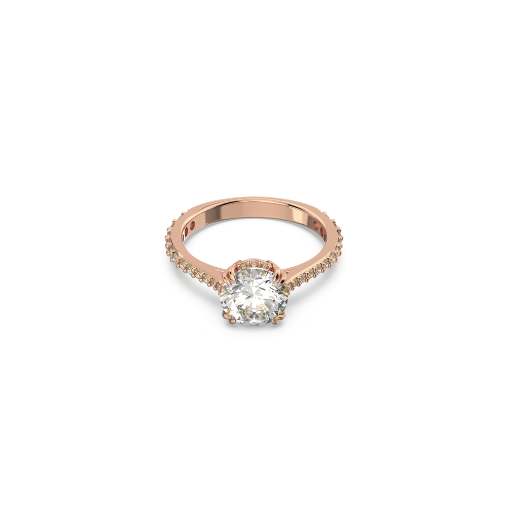 CONSTELLA:RING RND M WHITE/ROS 55