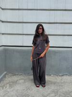 Костюм с силуэтной футболкой в цвете Морро