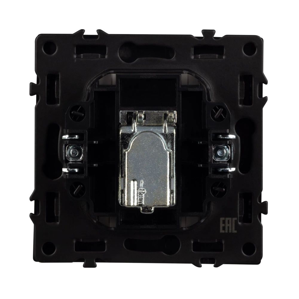 Механизм спутниковой розетки SCT-NOBE-MST1-SFPL-BK (SAT) (Arlight, Черный оникс) 054297