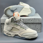 Кроссовки Nike Jordan 5 #399 (беж.)