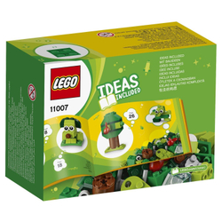 LEGO Classic: Зелёный набор для конструирования 11007 — Creative Green Bricks — Лего Классик