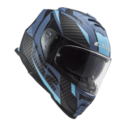 LS2 Мотошлем интеграл FF800 STORM 2 RACER матовый синий