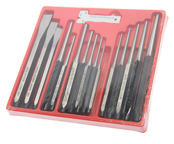 Набор зубил и выколоток 16 предметов в кейсе JTC