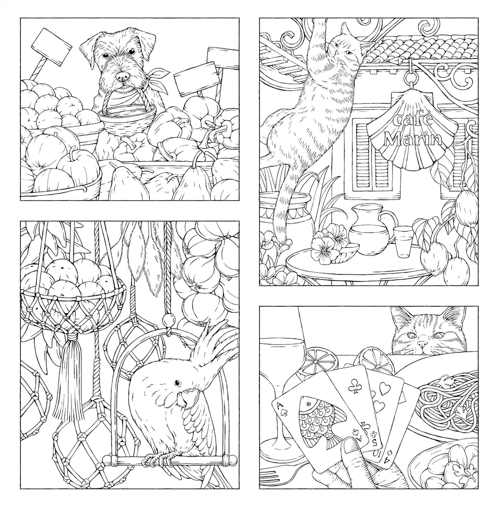 Leon's Journey. Coloring Book
