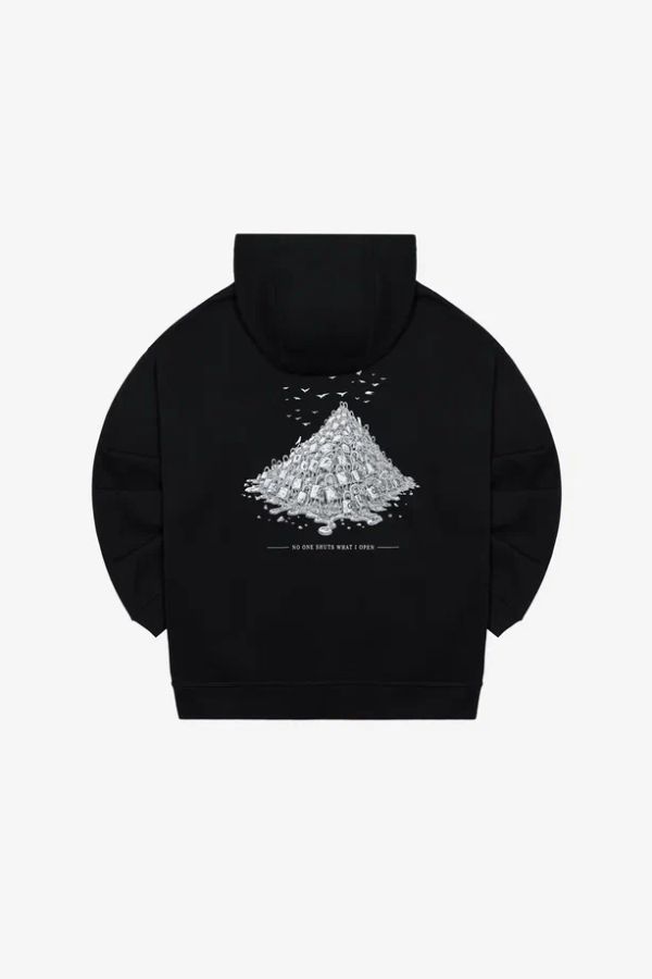 Худи Оверсайз Master-key черное - фото 2