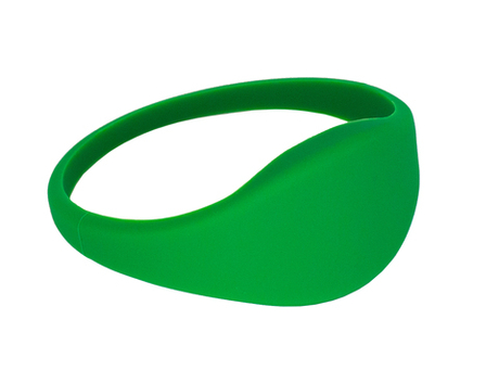 RFID браслет доступа EM-Marine “SLIM” ЗЕЛЕНЫЙ, диаметр 65 мм