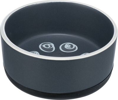 Миска керамическая с резинкой, 0,4 л/ф 12 см, цвета: в асс., Trixie