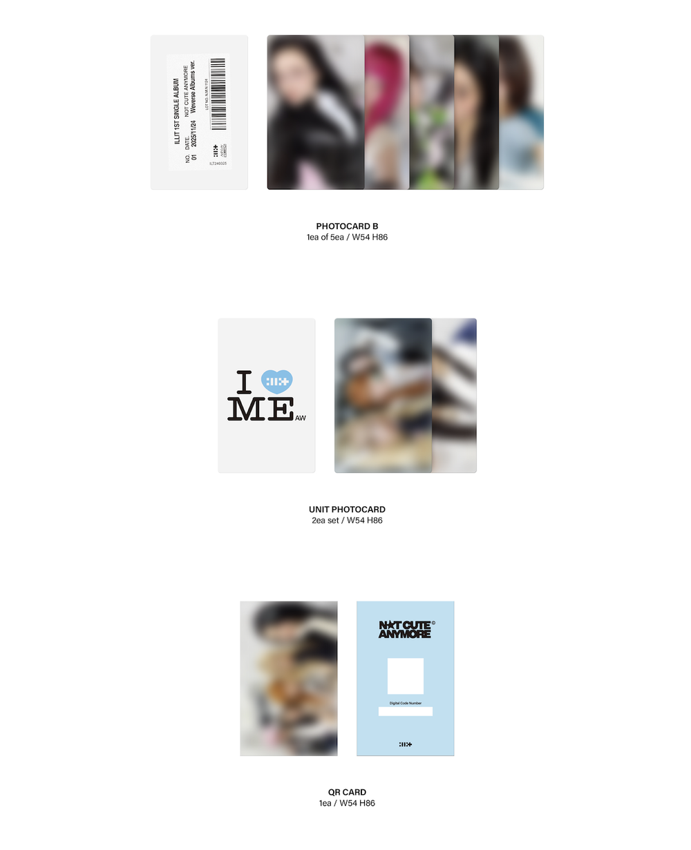 Альбом ILLIT - NOT CUTE ANYMORE (Weverse Albums ver.)