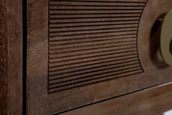 Консоль Tepid из массива манго, 110х75 см