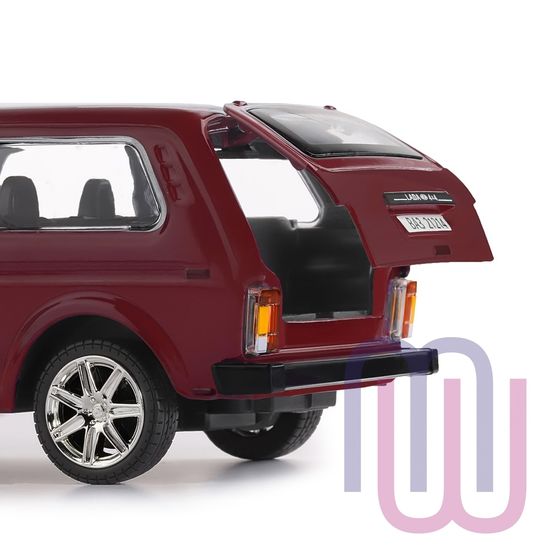 МОДЕЛЬ МАШИНЫ 1/22 ВАЗ 21214 БОРДОВЫЙ