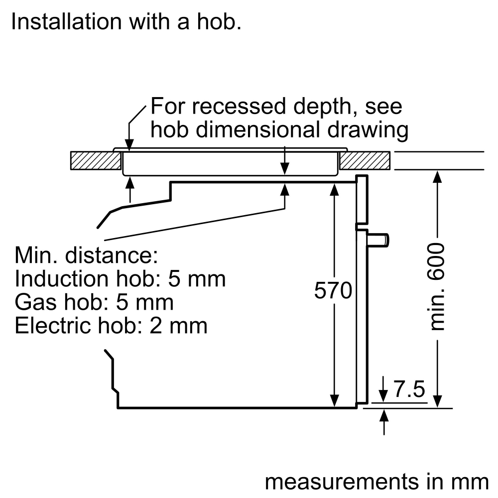 Встраиваемый духовой шкаф BOSCH HBG537NS0R