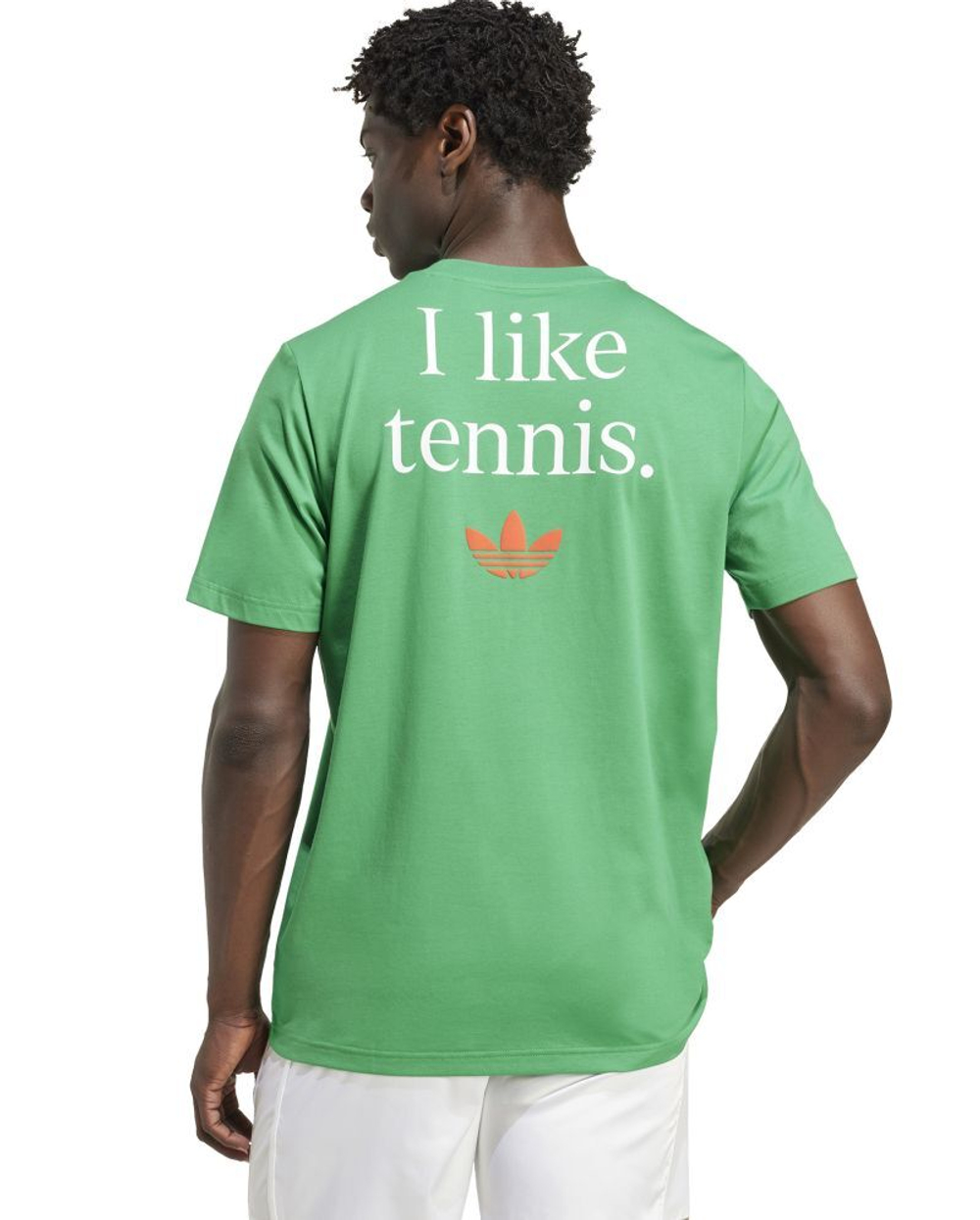 Мужская теннисная футболка Adidas Originals Graphic - green