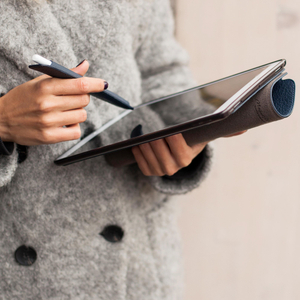 Чехол для Stylus из кожи теленка, цвета синий