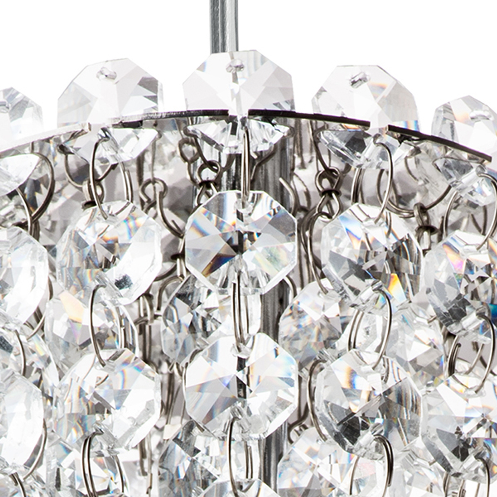 795324 Подвес CRISTALLO 1х40W G9 ХРОМ