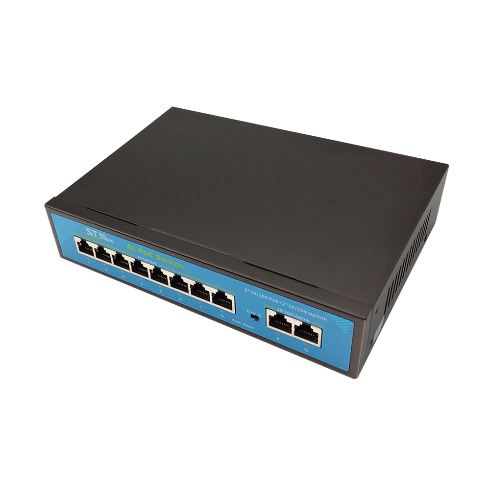 Коммутатор на 16 PoE портов ST-S180POE (2M/100W/А) PRO