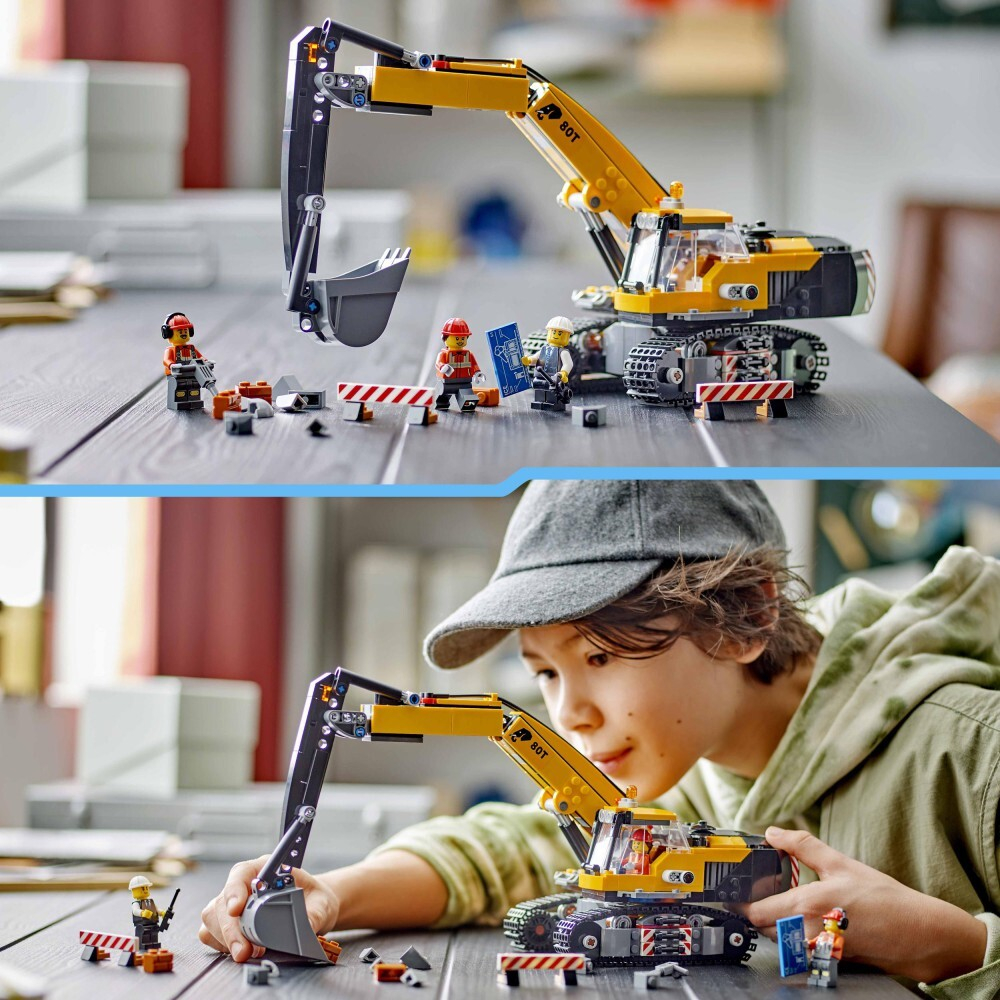 LEGO City - Желтый экскаватор 60420 / артикул   60420  / GTIN 5702017586939