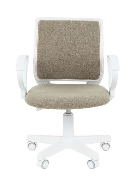 Кресло Chairman Kids 112 Россия ткань В оливка, белый пластик