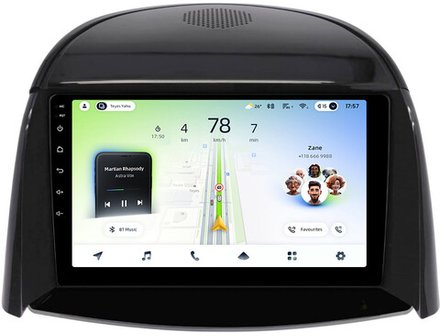 Магнитола для Renault Koleos 1 2008-2016 - Teyes CC4L монитор 9" IPS на Android 14, Snapdragon 662, CarPlay, 4G SIM-слот