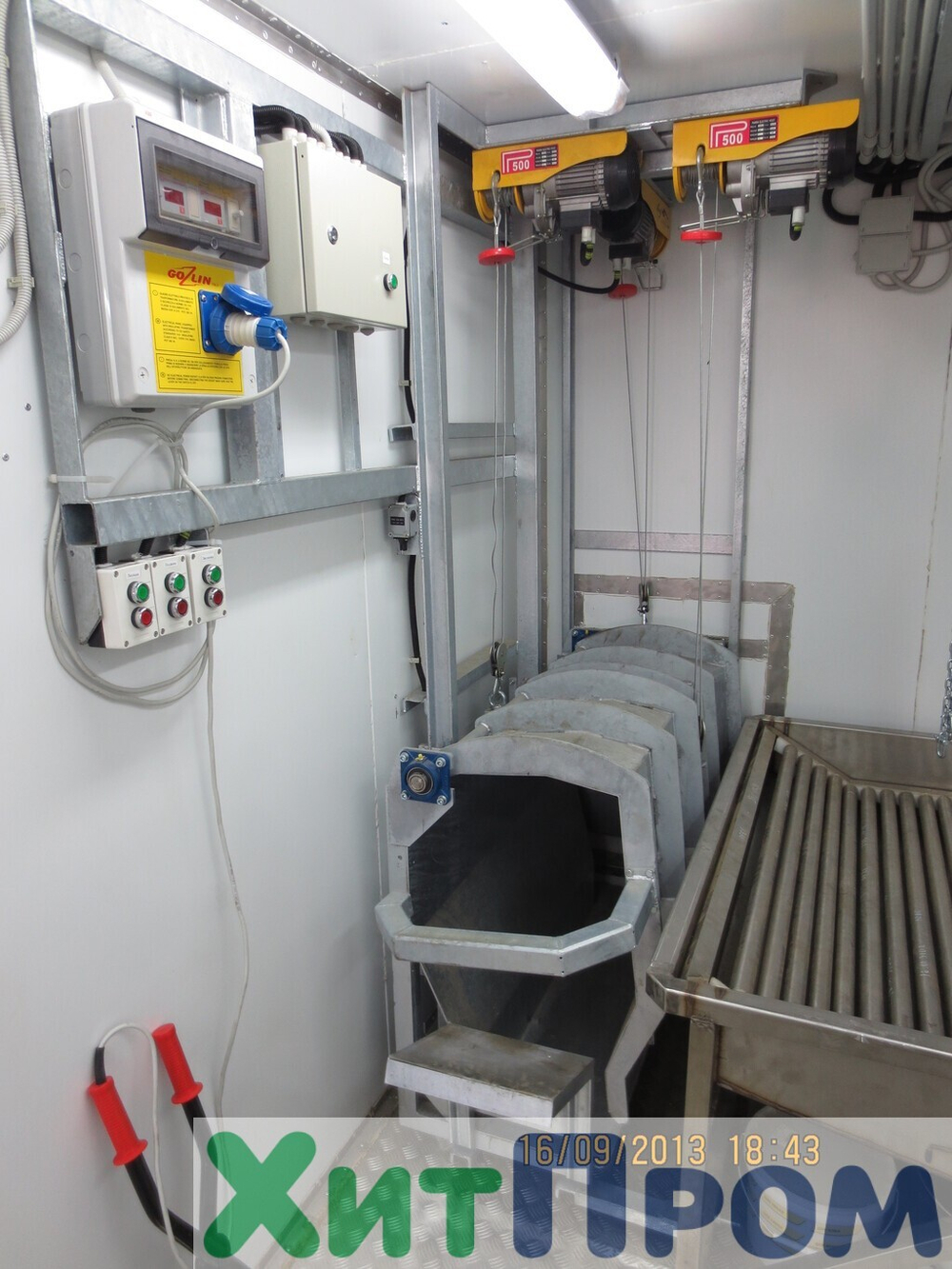 Линия убоя Свиней 15 голов/час. Великий Новгород.