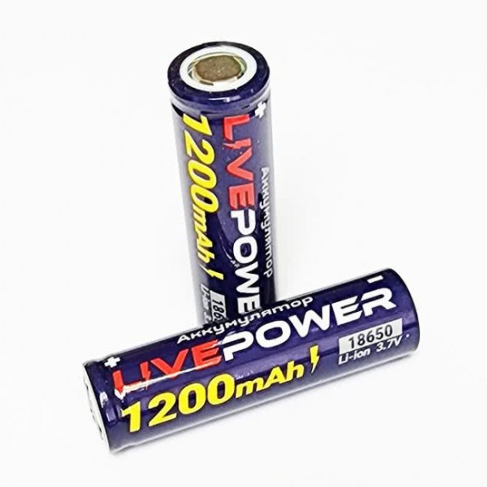 Аккумулятор 18650 G60 1200mAh=800mAh LTE30