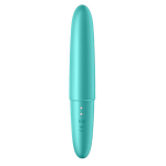 Бирюзовый мини-вибратор 13см Satisfyer Ultra Power Bullet 6