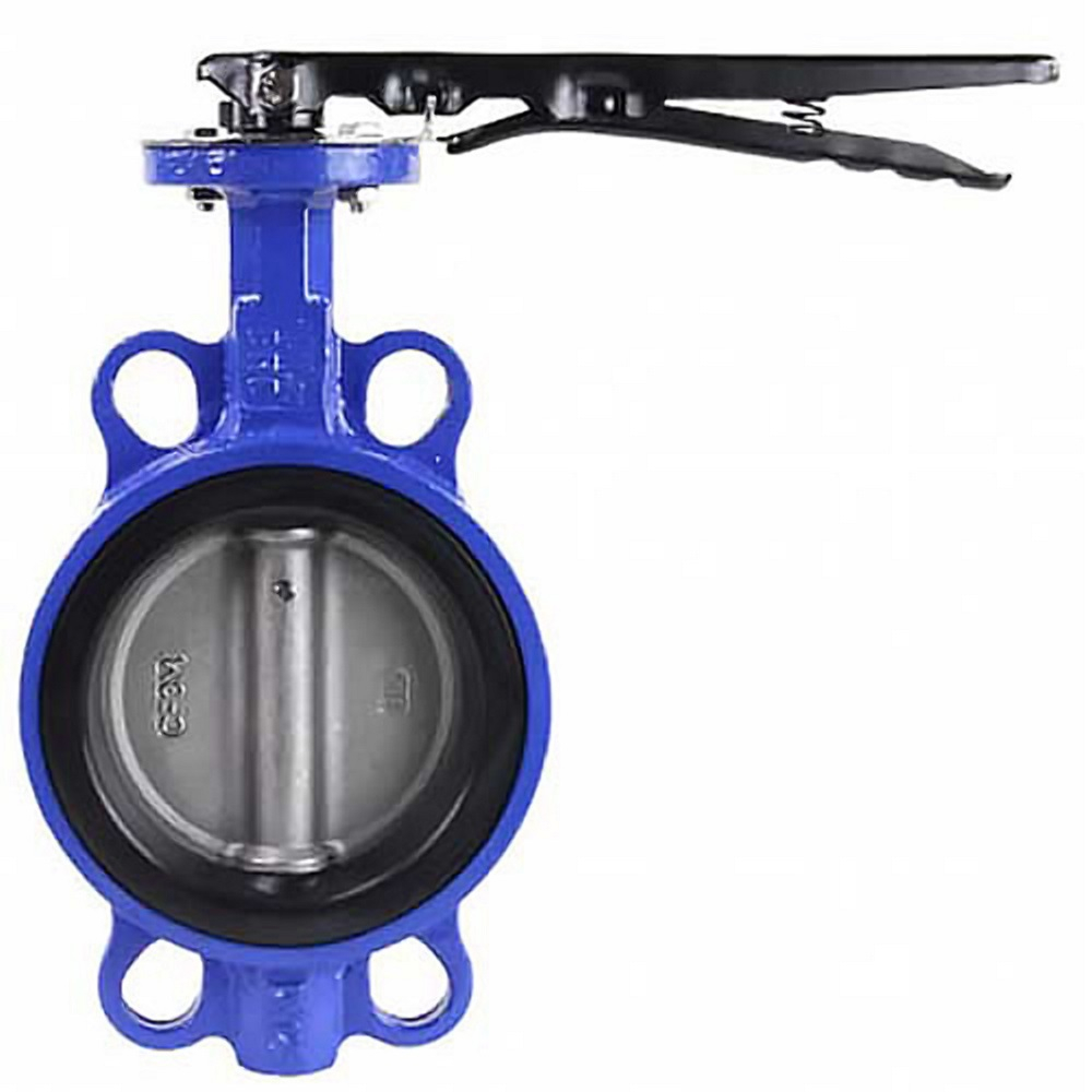 Water Butterfly Valve Elephant GG25-316L-NBR 232PSI, body material - cast iron GG25, disk material - stainless steel 316L, seal - NBR, handwheel operated