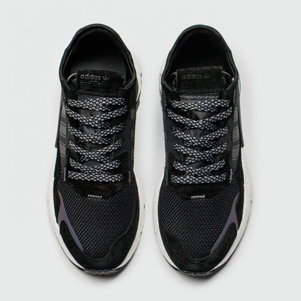 кроссовки Adidas Nite Jogger Black / White