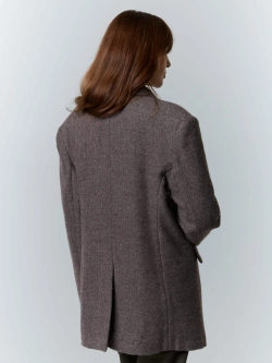 Полупальто из шерсти альпаки
