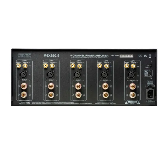 Musical Fidelity M6X 250.5 Black