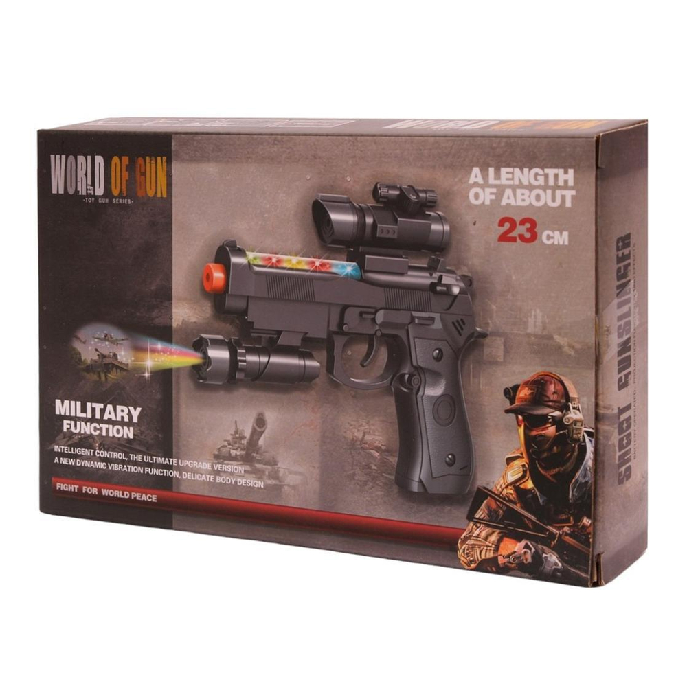 Автомат на батарейках, коробка 813-1