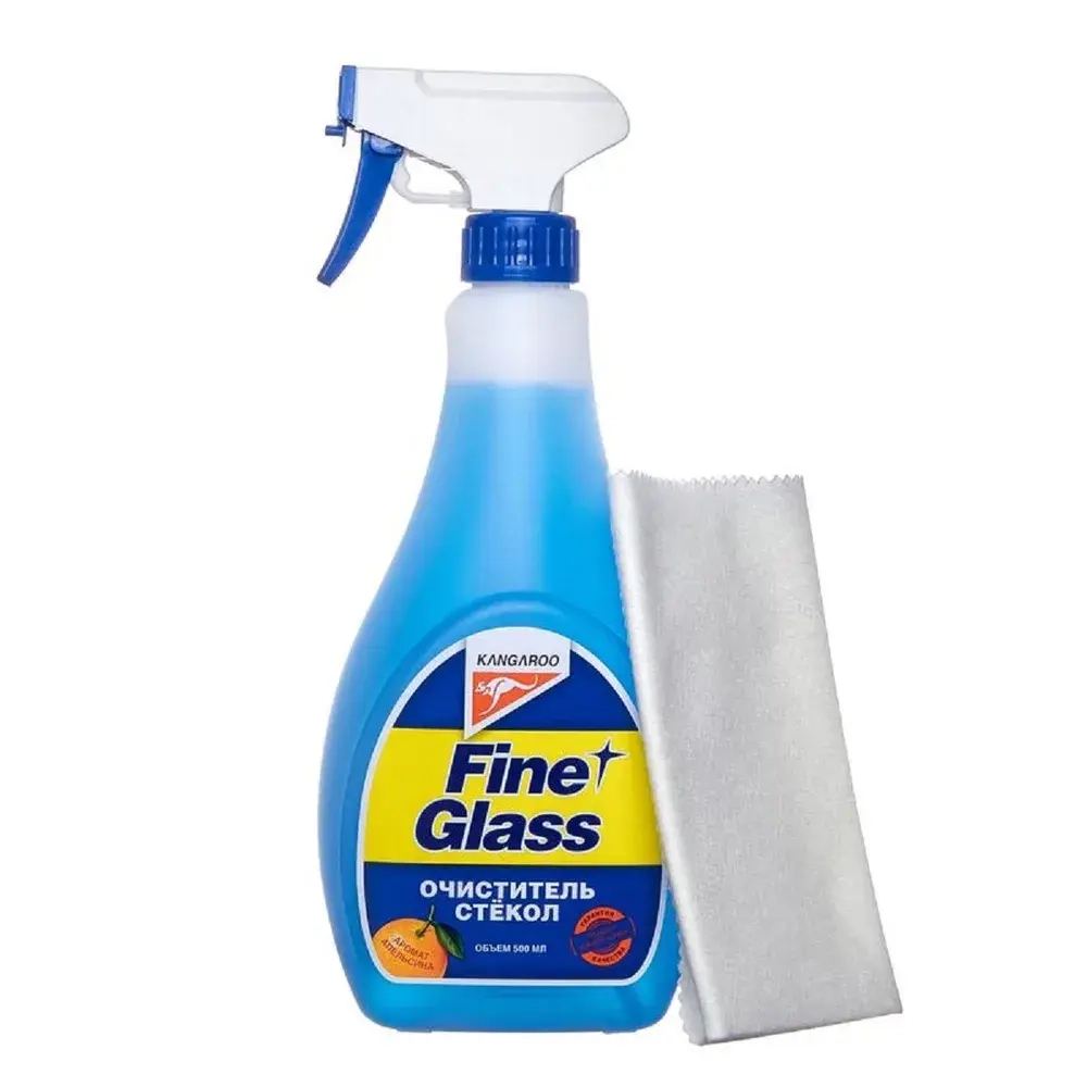 Fine glass - очиститель стекол ароматизированный (500ml), апельсин