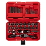 МАСТАК (351-10040CP) Набор метчиков и плашек SK-5 1/8"-1/2", кейс, 40 предметов, в комплекте набор пассатижей