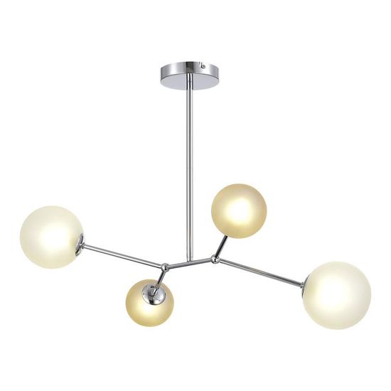 SLE1107-103-04 Светильник подвесной Хром/Белый, Серый G9 LED 4*5W 4000K MALTE