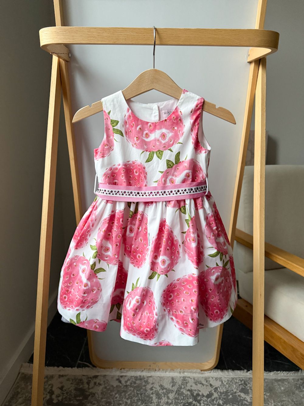 Хлопковое платье Monnalisa, 80