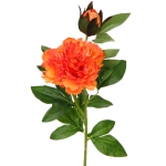 Цветок искусственный «Natur» 70см Хризантема оранжевая