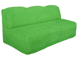 Чехол на трехместный диван без подлокотников Модерн, цвет Фисташковый
