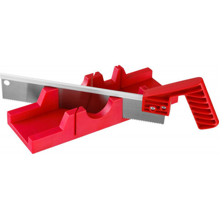 Набор ЗУБР "МАСТЕР": Стусло пластмассовое + пила для стусла, 300мм