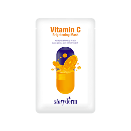 Маска тканевая VITAMIN C Brightening mask выравнивающая тон кожи, 25 мл